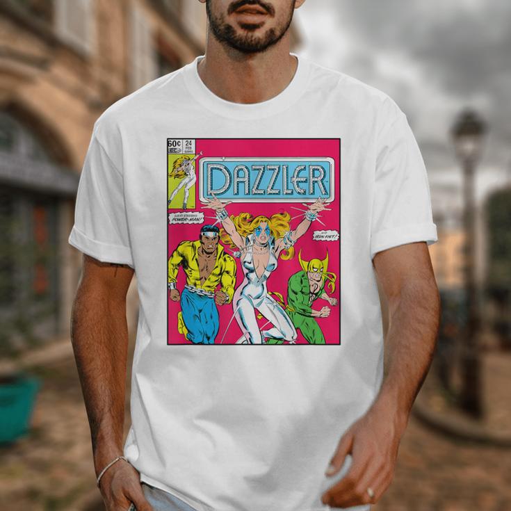 Marvel Universe Classic Dazzler Vintage Comic Book Cover Unisex T-Shirt Marvel Universe Classic Dazzler Vintage Comic Book Cover Unisex T-Shirt