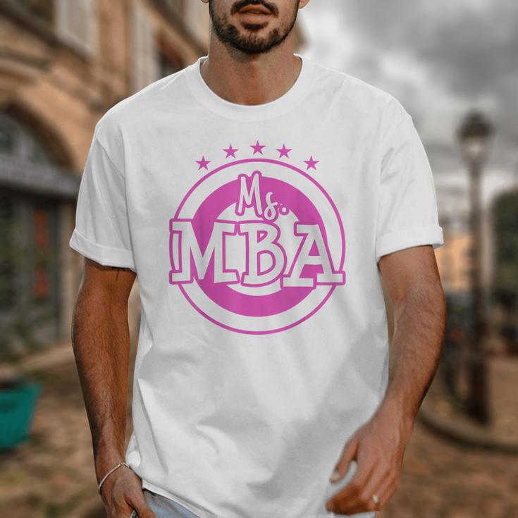 MBA Graduation Masters Business Administration T-Shirt Unisex T-Shirt