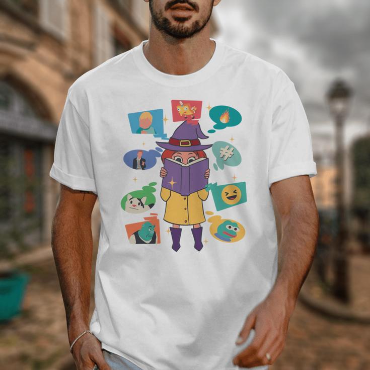 Meme Magic Introvert Anti People Social Media Meme Lovers Unisex T-Shirt