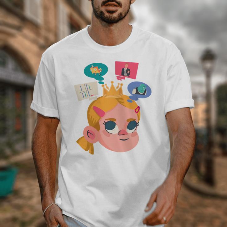 Meme Queen In Silence Introvert Anti People Antisocial Quiet Unisex T-Shirt