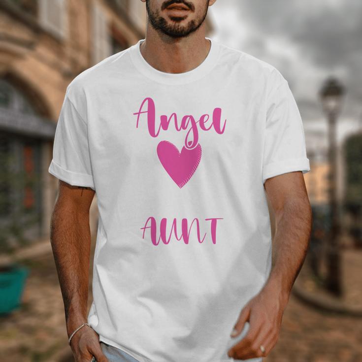 Memory Of My Aunt I Was Her Angel Now She Is Mine Heaven Unisex T-Shirt Memory Of My Aunt I Was Her Angel Now She Is Mine Heaven Unisex T-Shirt