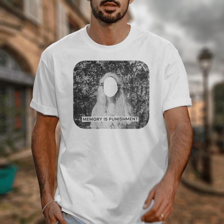 Memory Is A Punishment Surreal Art Trippy Distressed Grunge Unisex T-Shirt Memory Is A Punishment Surreal Art Trippy Distressed Grunge Unisex T-Shirt