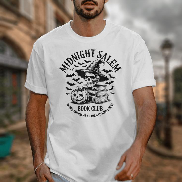 Midnight Salem Book Club Witchy Reads Unisex T-Shirt