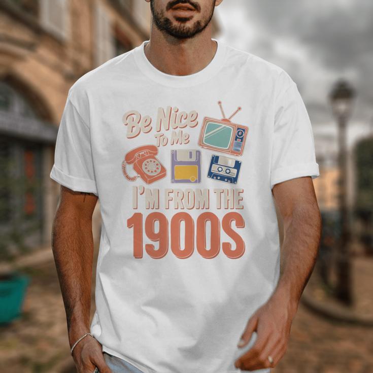 Be Nice To Me I'm From The 1900s Premium Unisex T-Shirt