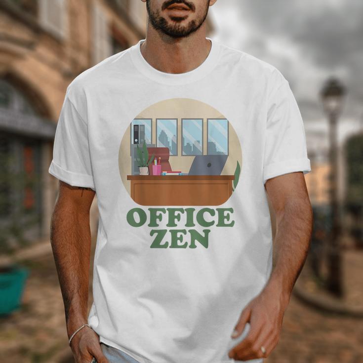 Office Zen Introvert Office Staff Secretary Employee Admin Unisex T-Shirt