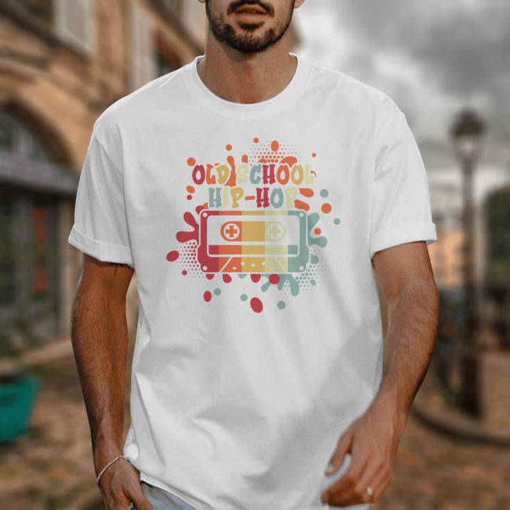 Old-School Hip Hop 80's 90's Style Music Cassette Nostalgia Unisex T-Shirt
