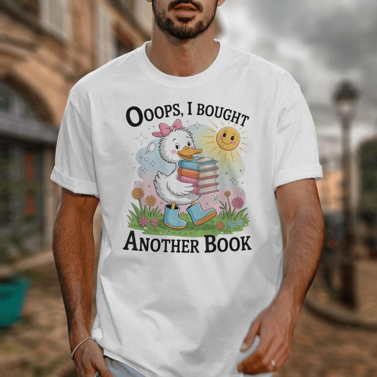 Oops I Bought Another Book Duck Sunshine Unisex T-Shirt