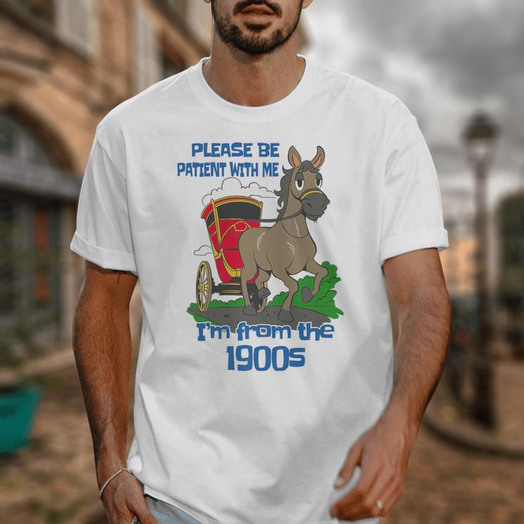 Patient With Me I'm From The 1900s Premium Unisex T-Shirt Patient With Me I'm From The 1900s Premium Unisex T-Shirt