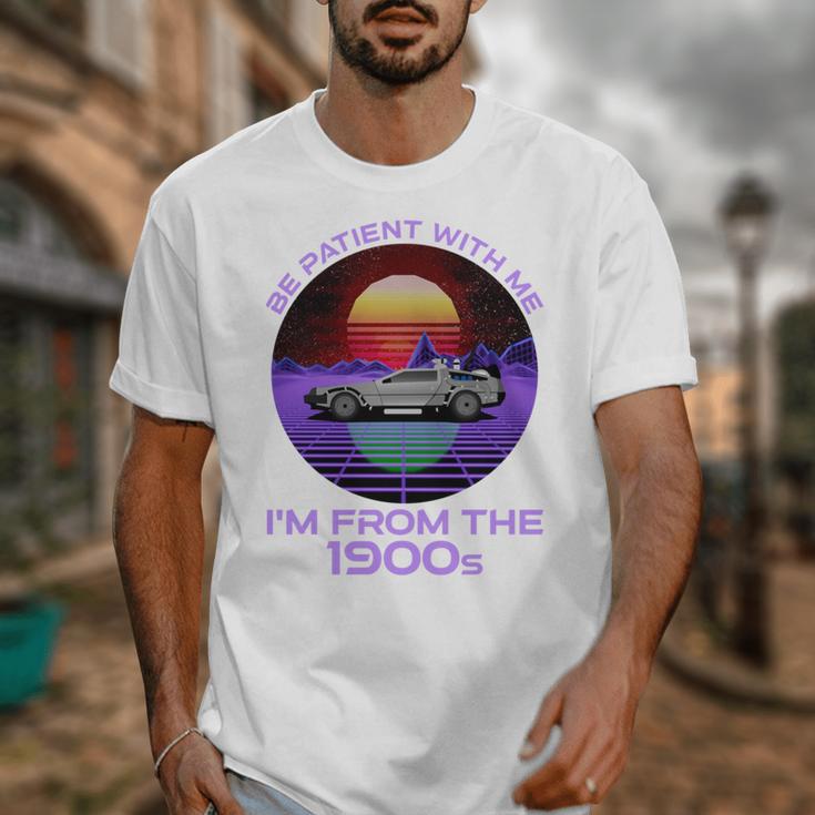 Be Patient With Me I'm From The 1900s Synthwave Unisex T-Shirt Be Patient With Me I'm From The 1900s Synthwave Unisex T-Shirt