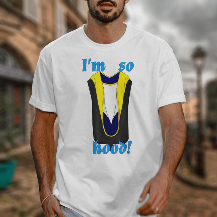 PhD Hood Graduation Shirt Doctorate Degree Doctoral Unisex T-Shirt
