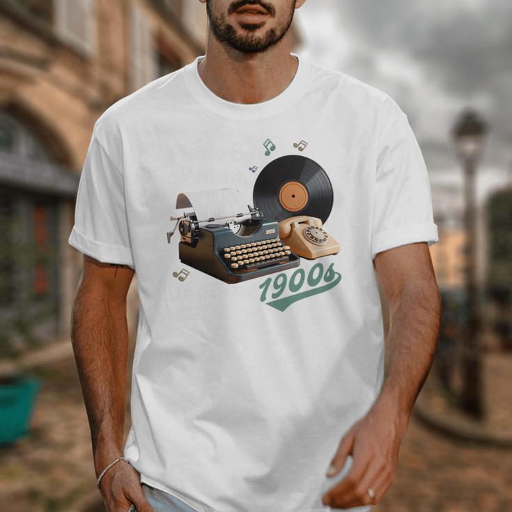 Please BePatient I'm From The 1900s Sarcastic Joke Premium Tri-Blend Unisex T-Shirt