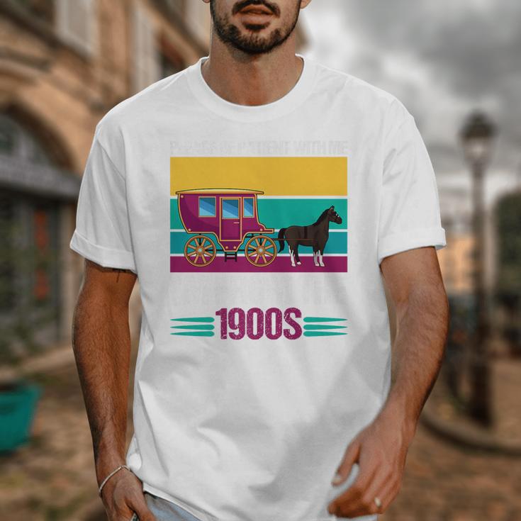 Please Be Patient With Me I'm From The 1900s Cool Dad Premium Unisex T-Shirt