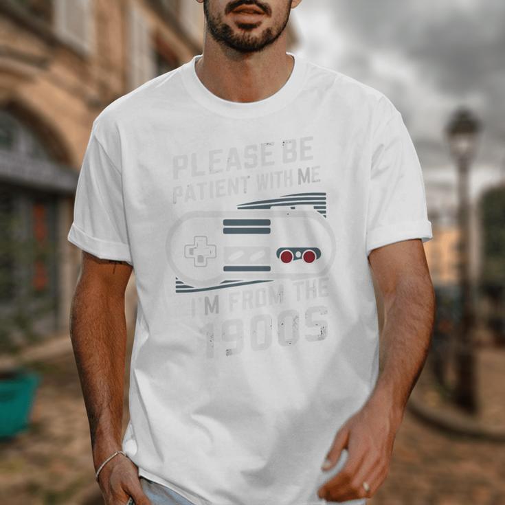 Please Be Patient I'm From The 1900s Father's Day Premium Unisex T-Shirt