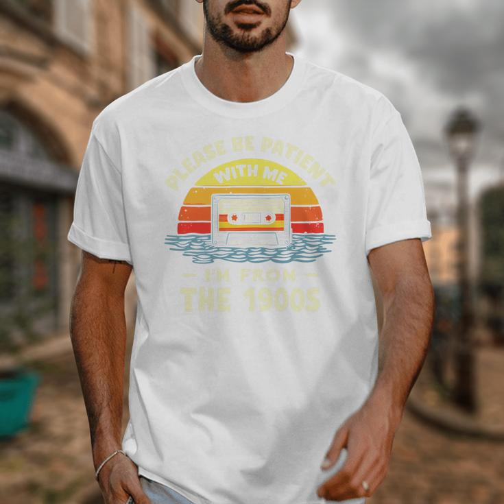 Please Be Patient With Me I'm From The 1900s Shirt Men Women Premium Tri-Blend Unisex T-Shirt