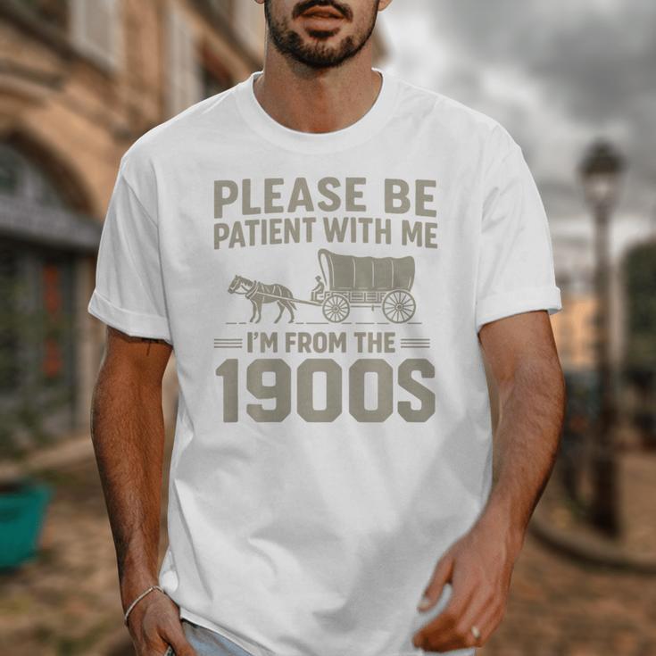 Please Be Patient I'm From The 1900s Vintage Over The Hill Premium Tri-Blend Unisex T-Shirt Please Be Patient I'm From The 1900s Vintage Over The Hill Premium Tri-Blend Unisex T-Shirt