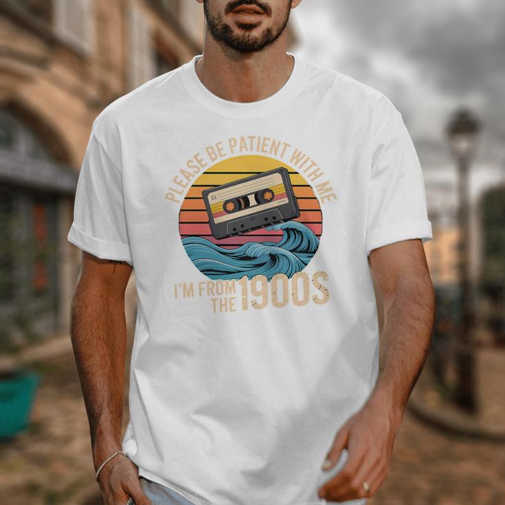 Please Be Patient With Me I'm From The 1900s Vintage Humor Premium Tri-Blend Unisex T-Shirt Please Be Patient With Me I'm From The 1900s Vintage Humor Premium Tri-Blend Unisex T-Shirt