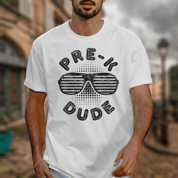 Pre-K Dude Shirt Boy Girl Graduation Back To School Unisex T-Shirt