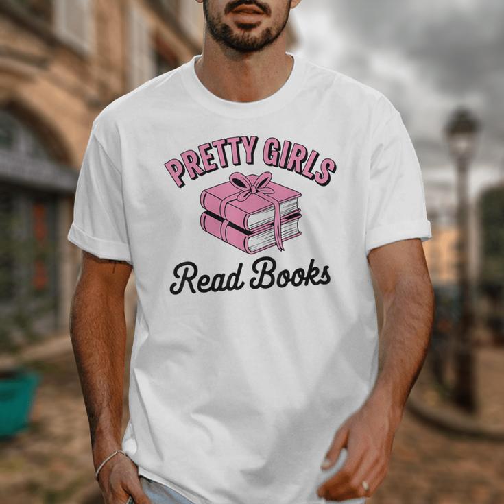 Pretty Girls Read Books Bookworm Book Lover Teacher Unisex T-Shirt Pretty Girls Read Books Bookworm Book Lover Teacher Unisex T-Shirt