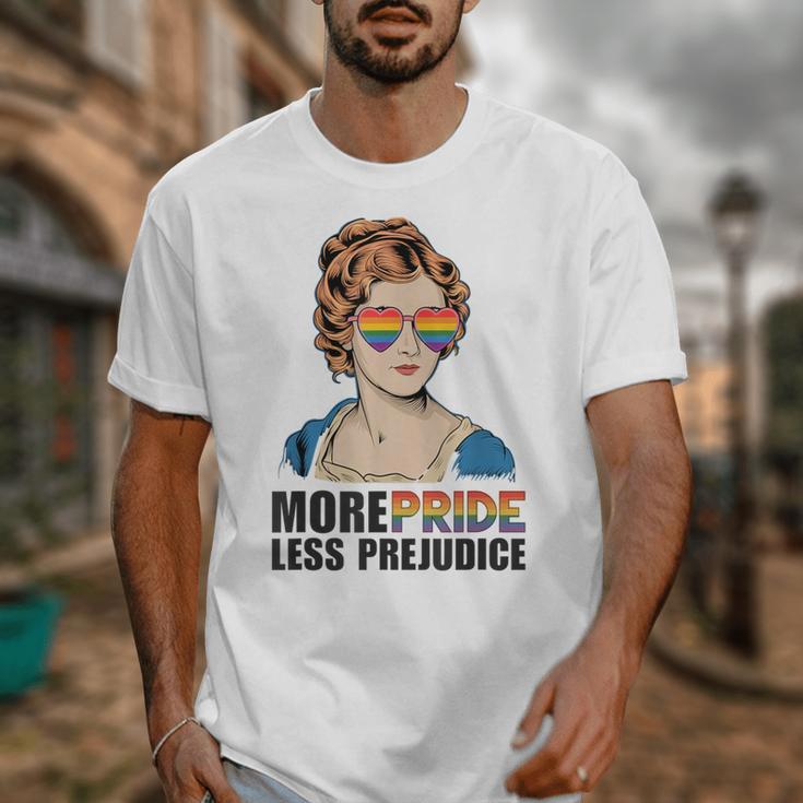 Pride And Prejudice Book Jane Austen Merch LGBTQ Unisex T-Shirt