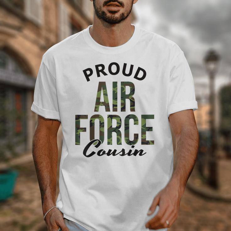 Proud Air Force Cousin Deployment Homecoming Graduation USAF Unisex T-Shirt