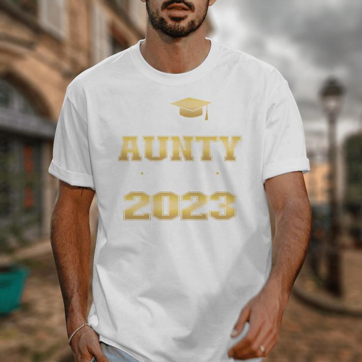 Proud Aunty Of 2023 Class MBA Graduate Family Graduation Unisex T-Shirt