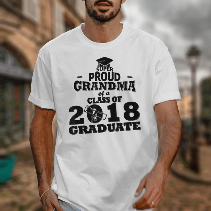 Proud Grandma Of A Class Of 2018 Tee Graduate Graduation Z1 Unisex T-Shirt