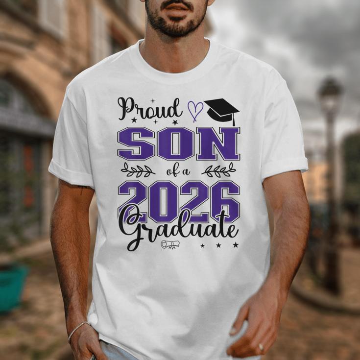 Proud Son Of a Class Of 2026 Graduate For Graduation Unisex T-Shirt