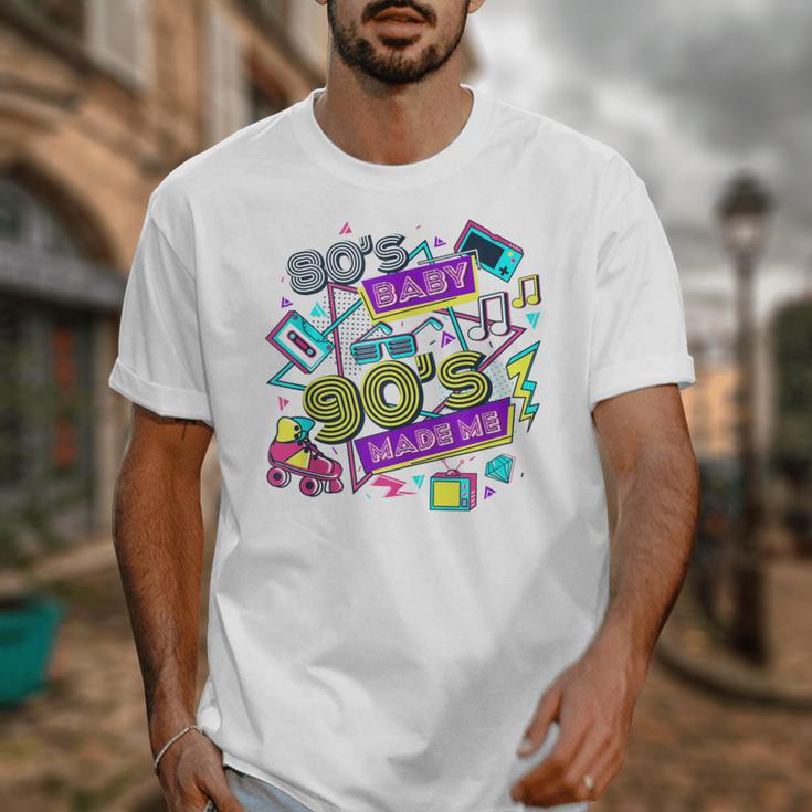 Retro 1980s 80's Baby 1990s 90's Made Me Vaporwave Nostalgia Unisex T-Shirt Retro 1980s 80's Baby 1990s 90's Made Me Vaporwave Nostalgia Unisex T-Shirt