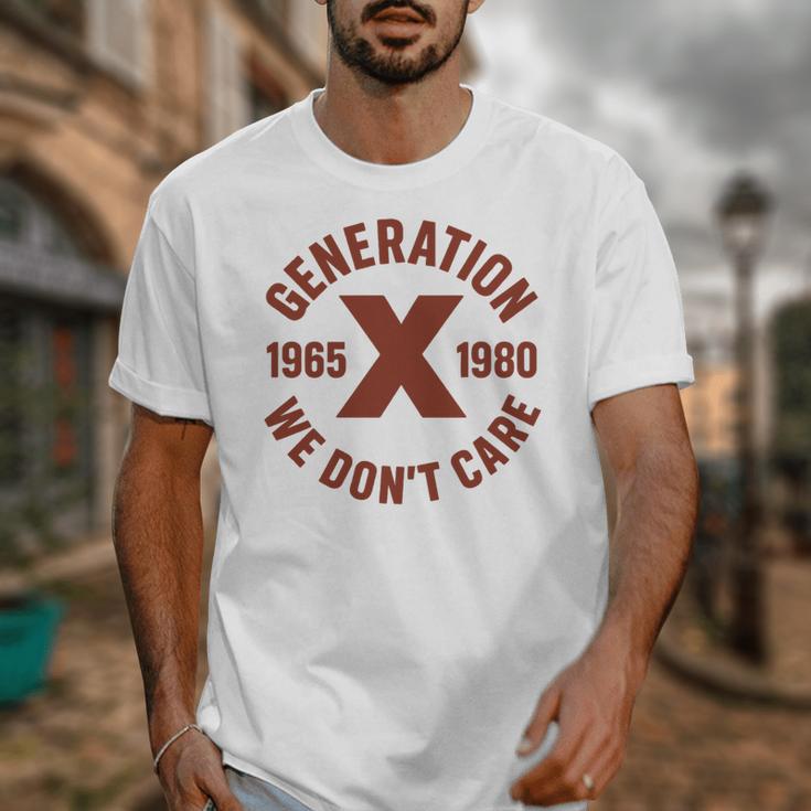 Retro Gen X 1965-1980 Sarcastic Nostalgia Graphic Premium Tri-Blend Unisex T-Shirt Retro Gen X 1965-1980 Sarcastic Nostalgia Graphic Premium Tri-Blend Unisex T-Shirt