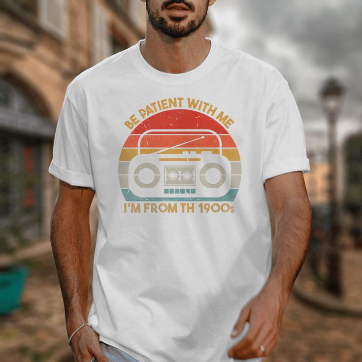 Retro Be Patient With Me I'm From The 1900s Premium Unisex T-Shirt