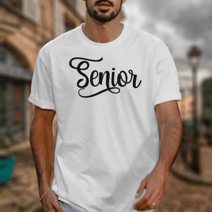That Says Senior Cursive Script Graduation Unisex T-Shirt