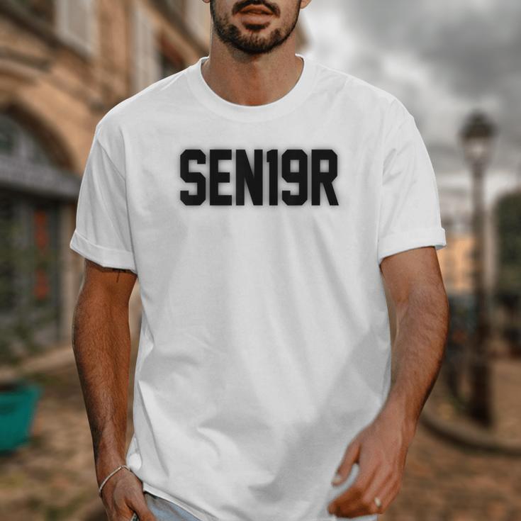 SEN19R Senior 2019 High School Graduation Party T-Shirt Unisex T-Shirt