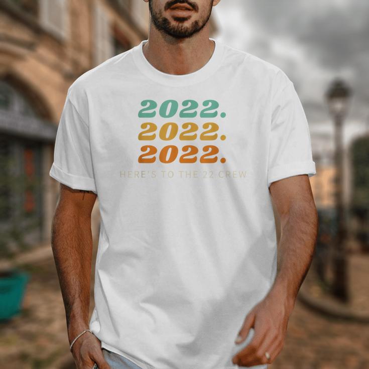 Senior 2022 Shirt Class Of 2022 Retro Graduation Grad Unisex T-Shirt