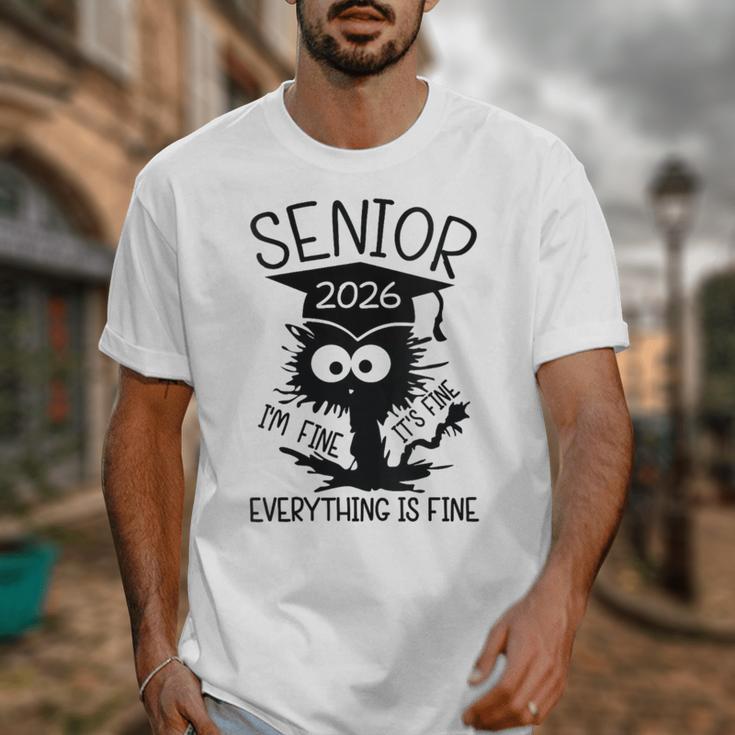 Senior 2026 High School College Graduation Year Class Of 26 Unisex T-Shirt