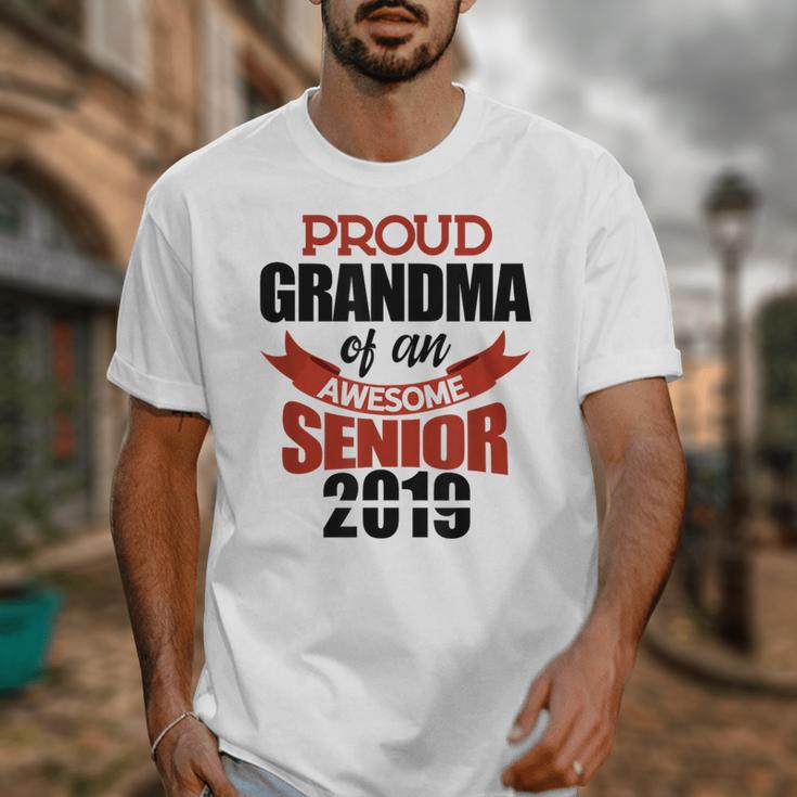 Senior Class Of 2019 Tshirt Graduation Awesome Grandma Unisex T-Shirt