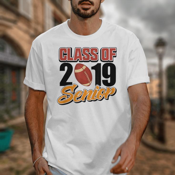 Senior Class Of 2019 Tshirt Graduation Students Football Unisex T-Shirt