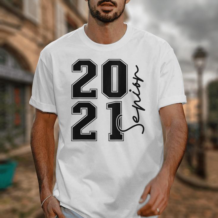 Senior Class Of 2021 Graduation High School College Unisex T-Shirt