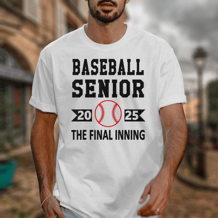 Senior Class Of 2025 Baseball Senior Night Graduation Party Unisex T-Shirt