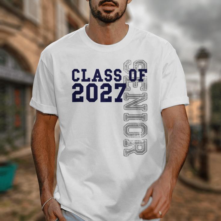 Senior Class Of 2027 Graduation Year High School & College Unisex T-Shirt