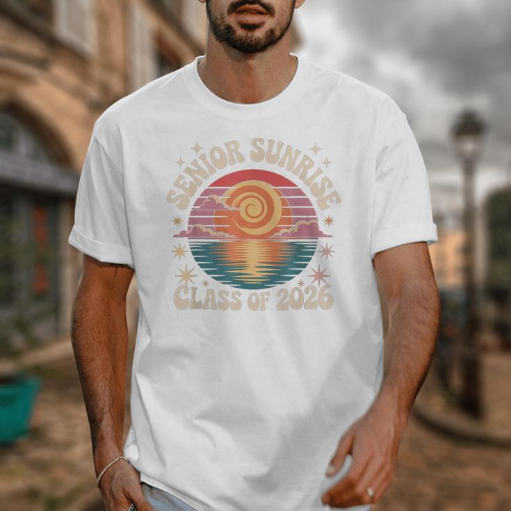 Senior Sunrise My Last First Day Memory Class Of 2026 Unisex T-Shirt
