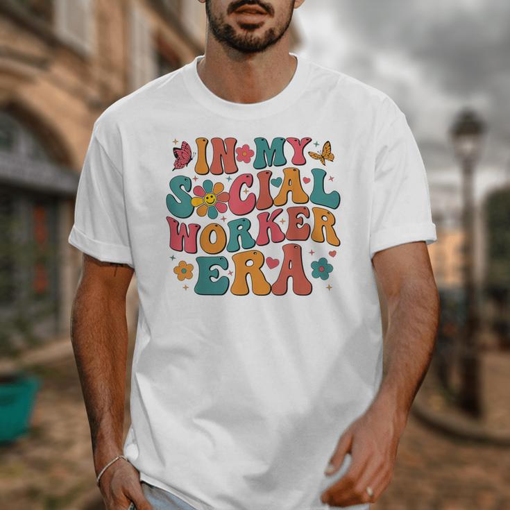 In My Social Worker Era Cute Social Worker Graduation MSW Unisex T-Shirt