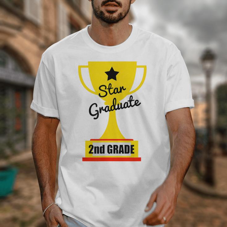 Star Graduate Second Grade Graduation Trophy Cup Unisex T-Shirt