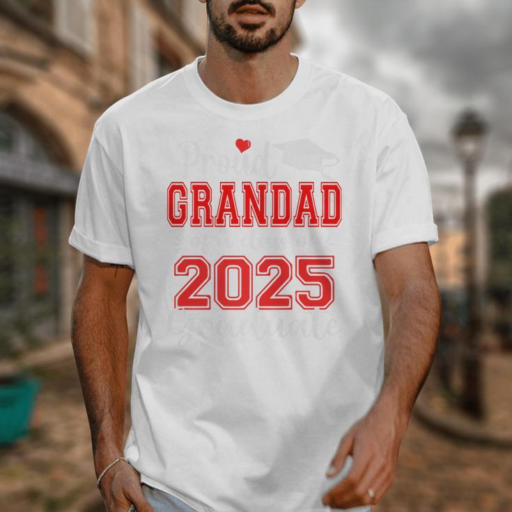 Super Proud Grandad Of 2025 Graduate Graduation Family Premium Unisex T-Shirt