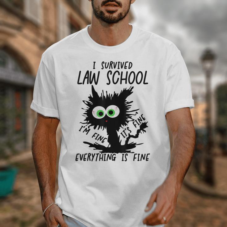 I Survived Law School Graduation 2025 2026 Unisex T-Shirt