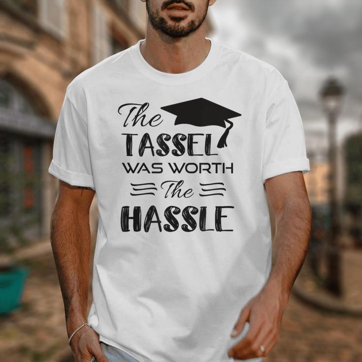 The Tassel Was Worth The Hassle Shirt Graduation TShirt Unisex T-Shirt
