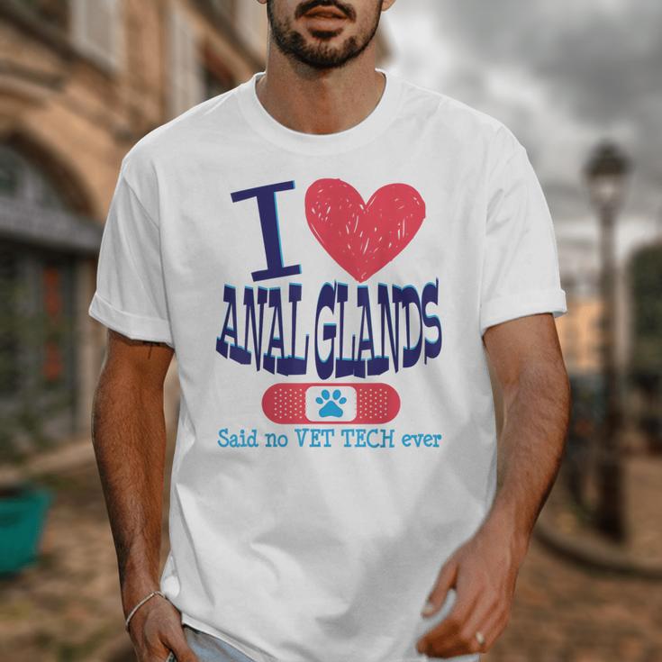 Vet Tech I Love Veterinary Technician Graduation Unisex T-Shirt