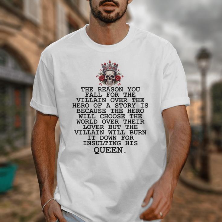 In My Villain Era Dark Romance Smutty Books Lovers Smut Book Unisex T-Shirt