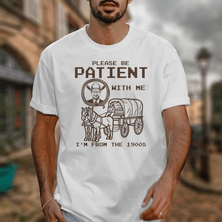 Vintage Biden Please Be Patient With Me I'm From The 1900s Unisex T-Shirt