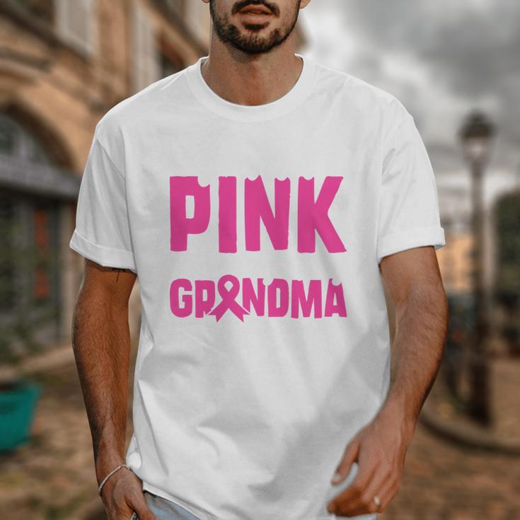 I Wear Pink In Memory Of My Grandma Breast Cancer Awareness Unisex T-Shirt I Wear Pink In Memory Of My Grandma Breast Cancer Awareness Unisex T-Shirt