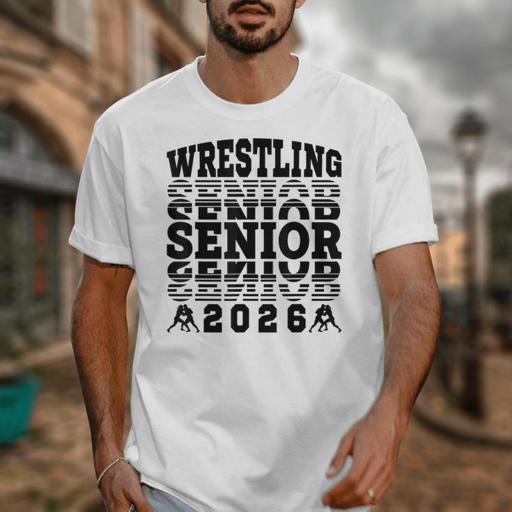 Wrestling Senior 2026 Graduation Unisex T-Shirt